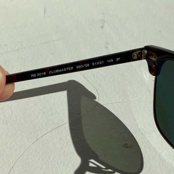 RAY BAN CLUB MASTER (FULL PACKAGE) - Picture 6 of 7